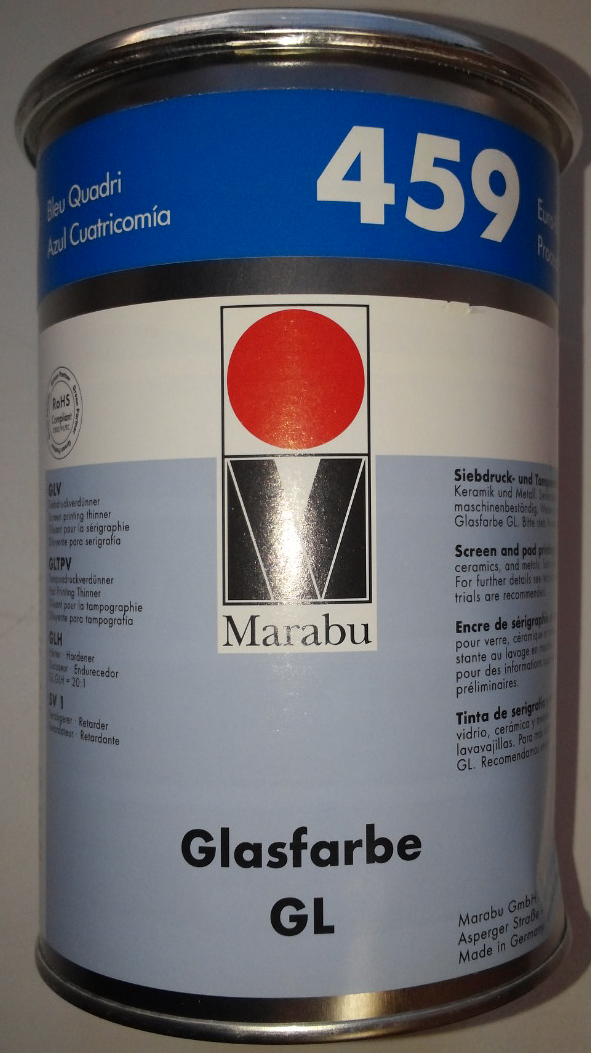 Краска Marabu Glasfarbe GL для тампопечати и шелкографии