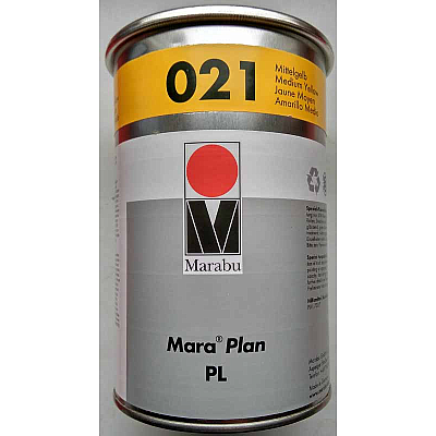 Краска Маrabu Maraplan PL 021, средне-жёлтый