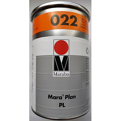 Краска Маrabu Maraplan PL 022, жёлто-оранжевый