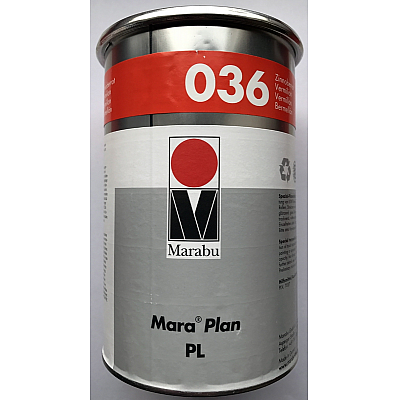 Краска Маrabu Maraplan PL 036, киноварь красная