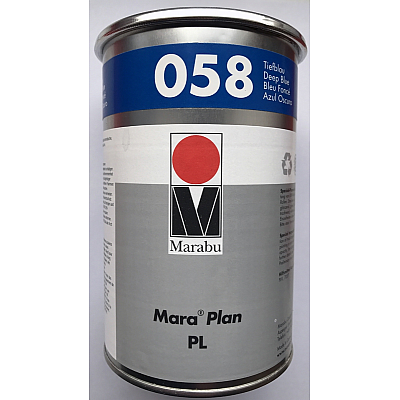 Краска Маrabu Maraplan PL 058, тёмно-синий