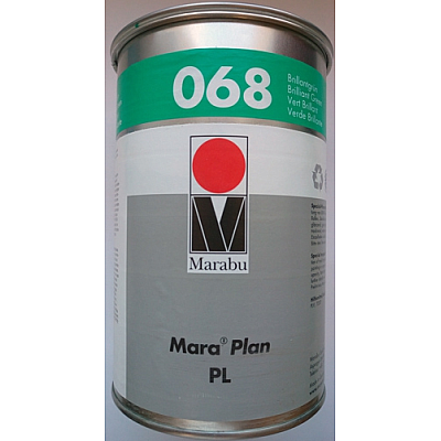 Краска Маrabu Maraplan PL 068, бриллиантово-зелёный