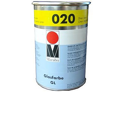 Краска Marabu Glasfarbe GL 020, лимонный