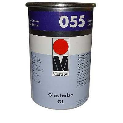 Краска Marabu Glasfarbe GL 055, ультрамарин синий