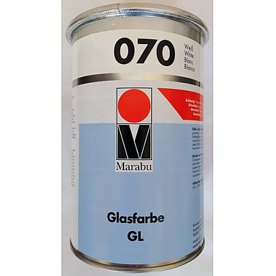 Краска Marabu Glasfarbe GL 070, белый