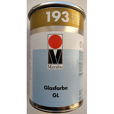 Краска Marabu Glasfarbe GL 193, богатое золото