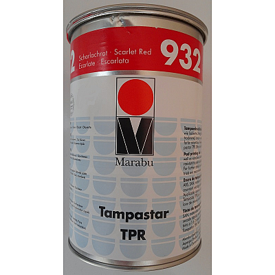 Краска Marabu Tampastar TPR 932, сигнальный красный